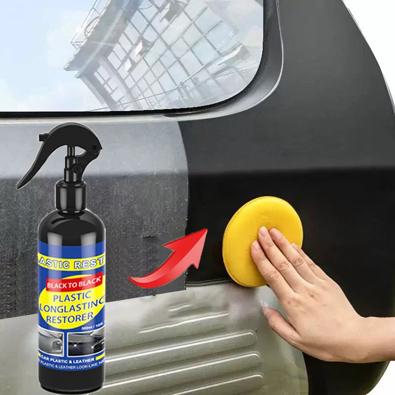 Plastic Restorer Back To Black Gloss Car Plastic Leather Restorer Car Cleaning Products Auto Polish And Repair Coating Renovator