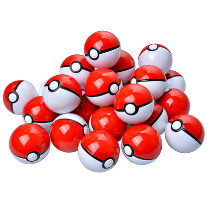 24Pcs /Set 5 Cm PokeBall Model Pokemon Anime Figure Pikachu Pocket Monster Pet Elf Dolls Toys For Children's Birthday Gift