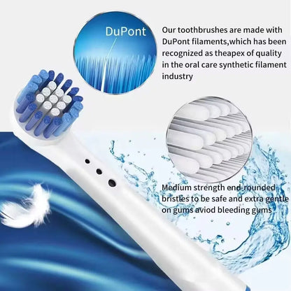 Toothbrush Replacement Heads Refill for Braun Oral-B Electric Toothbrush Pro1000 Pro 3000 Pro5000 Pro7000 Vitality Floss Action