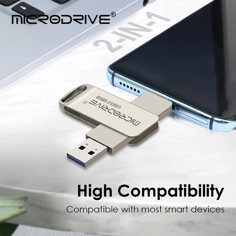 USB C Type C USB3.0 flash drive 64GB 128GB 256GB  for Huawei and Andriods SmartPhone