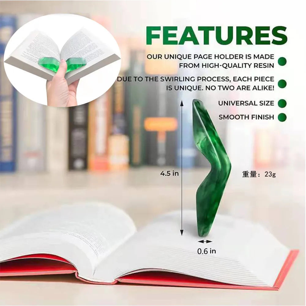 Thumb Book Support Book Page Holder School Supplies Reading Aids Student Book Accessories Spreader Convenient Bookmark