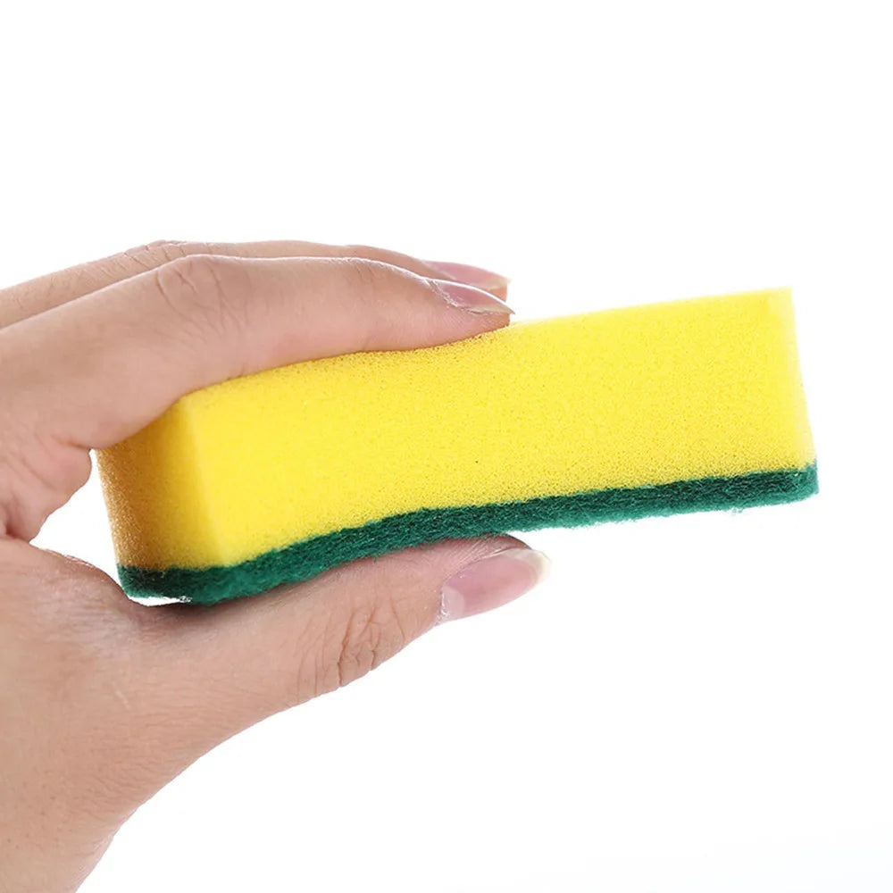 20/30pcs Dishwashing Sponge Kitchen Nano Emery Magic Clean Rub Pot Rust Focal Stains Sponge Removing Kit Cleaning Brush Sponges