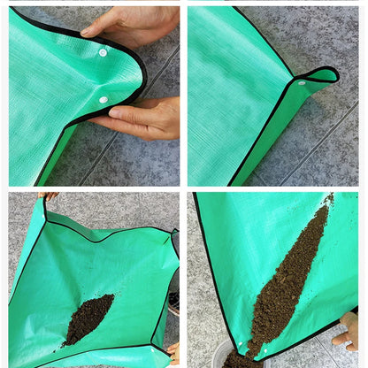 1pcs Planting Mat 50cm-100cm Gardening Potting Pad Foldable Garden Plant Flower Pot Transplanting Waterproof Mats