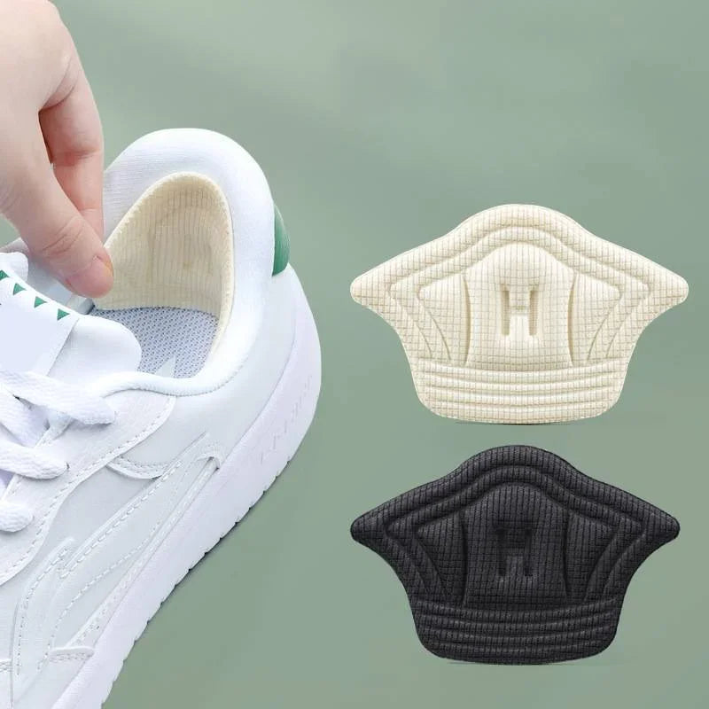 1 pair Insoles Patch Heel Pads for Sport Shoes Adjustable Size Antiwear Feet Pad Cushion Insert Insole Heel Protector