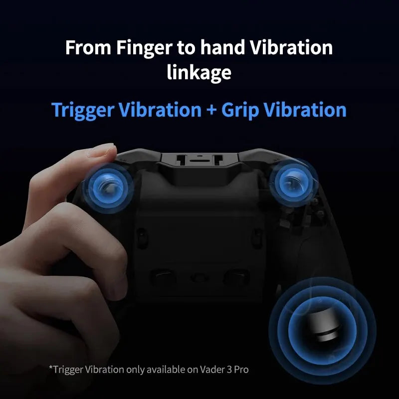 New Flydigi VADER 3 / VADER 3 PRO Bluetooth Wireless Gamepad Hall Linear Trigger Switch/PC/steam/IOS Games and Video Games