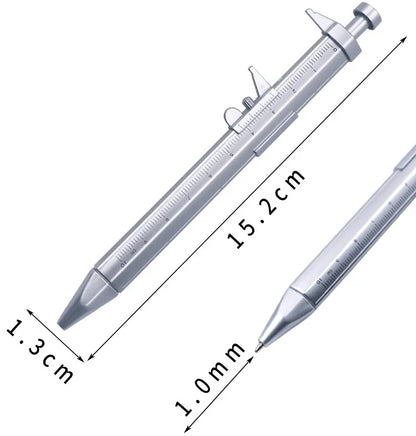 Multifunction Caliper pen Ball-Point 0.5mm ballpoint pen Gel Ink Pen Vernier Caliper Roller Ball Pen Creativity Stationery