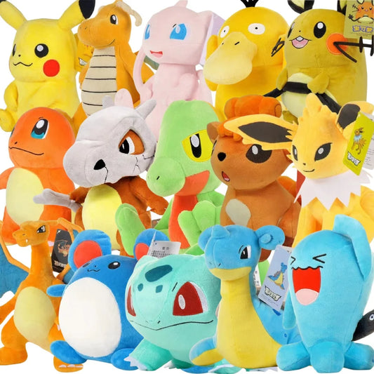 43 Styles Anime Pokemon Original Kawaii Plush Doll Toys Pikachu Charizard Cartoon Figure Plush Throw Pillow Boys And Girls Gifts