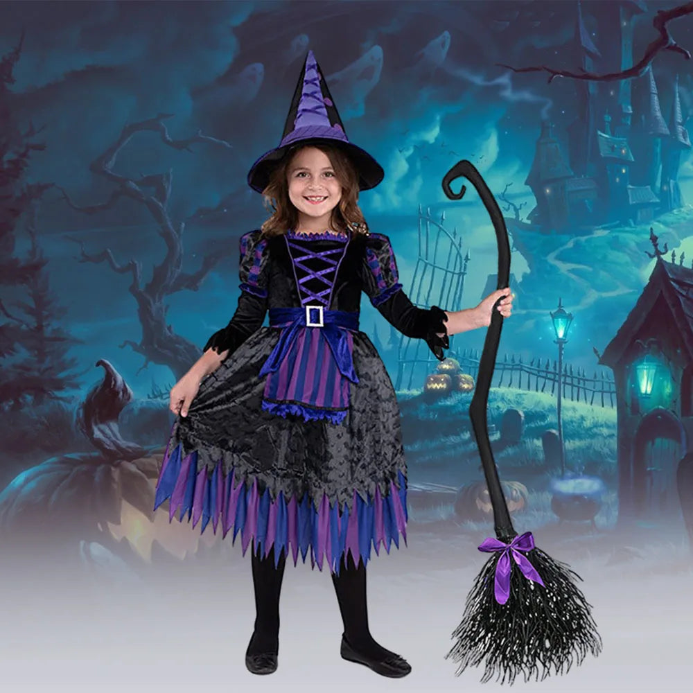 Plastic Witch Brooms On Halloween Halloween Theme Decorative Besoms For Holloween