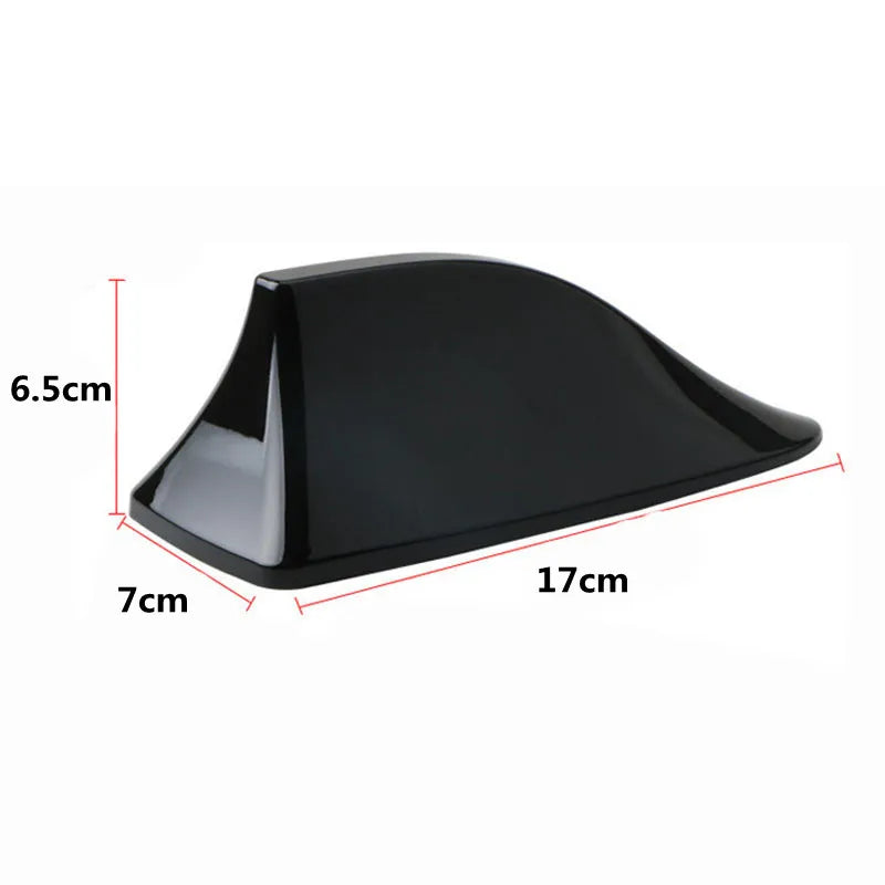 Car Radio Shark Fin Car Shark Antenna Radio FM Signal Design For All Automobiles Aerials Auto Exterior Styling Replacement Parts