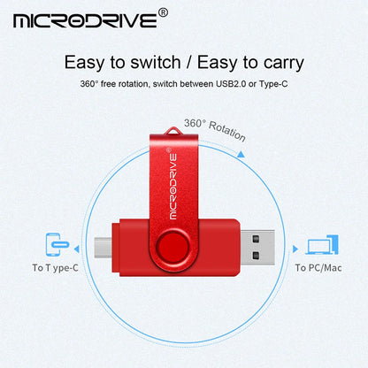 Metal OTG 2 IN 1 Type C pen drive 128GB usb memory stick 4GB 8GB 32GB 64GB 128GB cle usb cle usb flash drive memoria usb