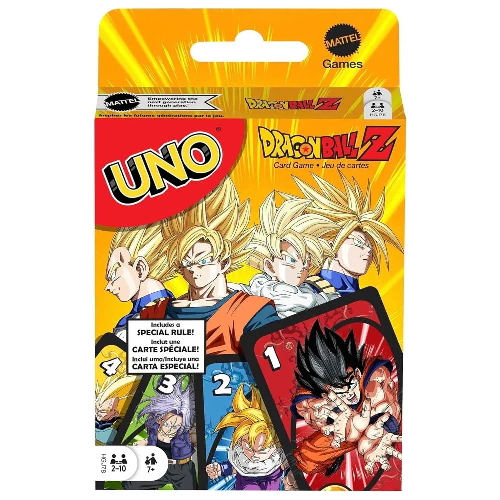 UNO Sanrio Stitch No MERCY Matching Card Game Dragon Ball Z Multiplayer Family Party Boardgame Funny Friends Entertainment Poke