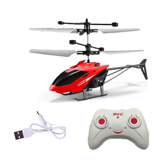 Rechargeable Mini RC Drone Remote Safe Fall-resistant RC Helicopters Drone Children Toys