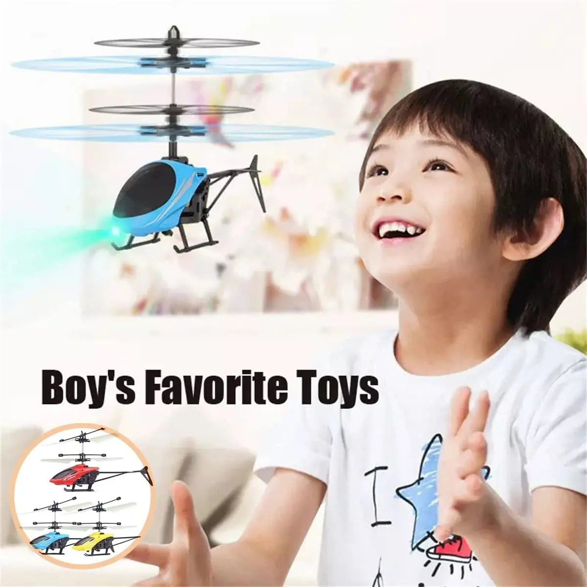 Rechargeable Mini RC Drone Remote Safe Fall-resistant RC Helicopters Drone Children Toys