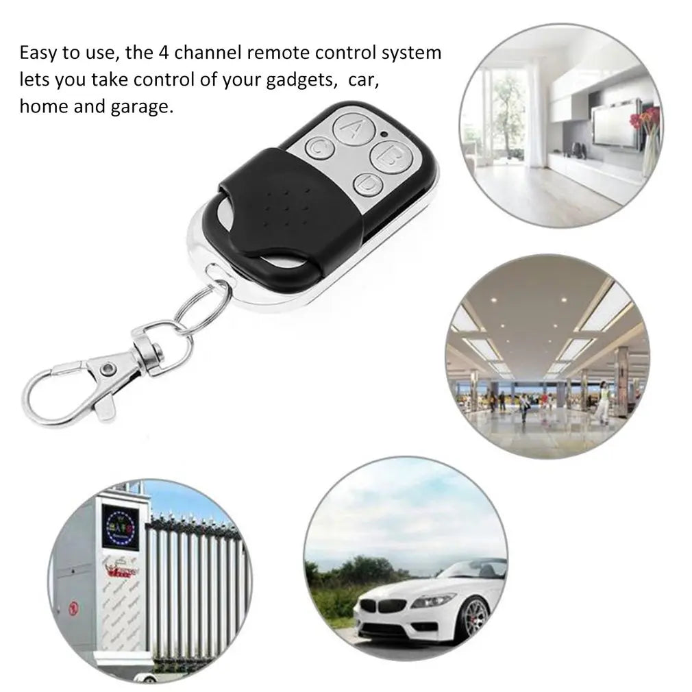 Door Remote Control Cloning Duplicator Key Fob A Distance Remote Control Clone Fixed Learning Code For Gate Garage Door