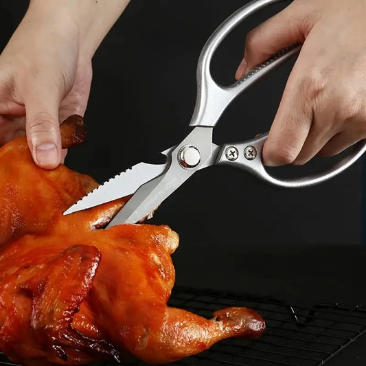 Multifunctional Kitchen Powerful Scissors Chicken Bone home kitchen  strong Bottle Opener Meat Fish Turkey Vegetables  Scissor