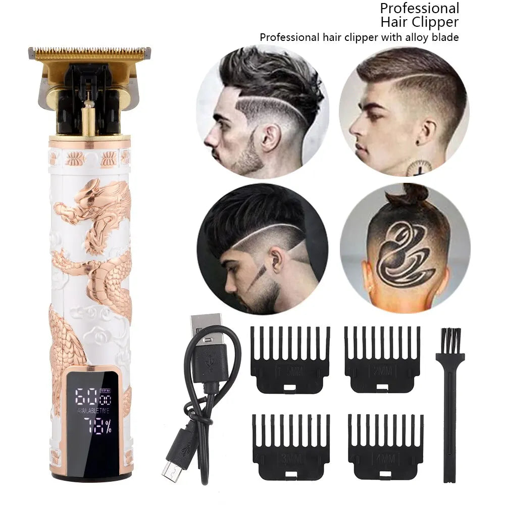 Hair Clipper Three Speed Regulation Smooth Head Electric Push Oil Head Electric Push Hair Salon Shaver Hair Clipper