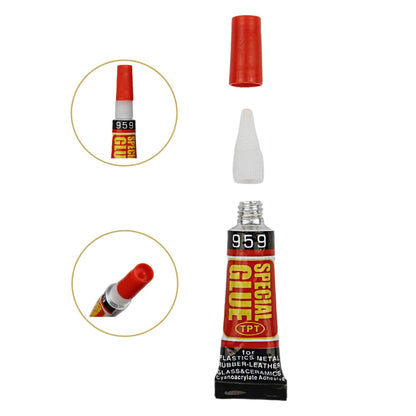 10/20/50pcs Stationery Shop Nail 502 Instant Strong Adhesive Super Liquid Universal Shoe Repair Cyanoacrylate Glue 1ML/PC