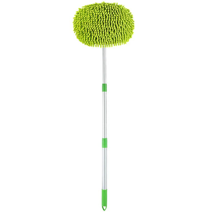 Car Cleaning Brush Detailing Adjustable Super absorbent Car Wash Brush Telescoping Long Handle Cleaning Mop Auto Accessories