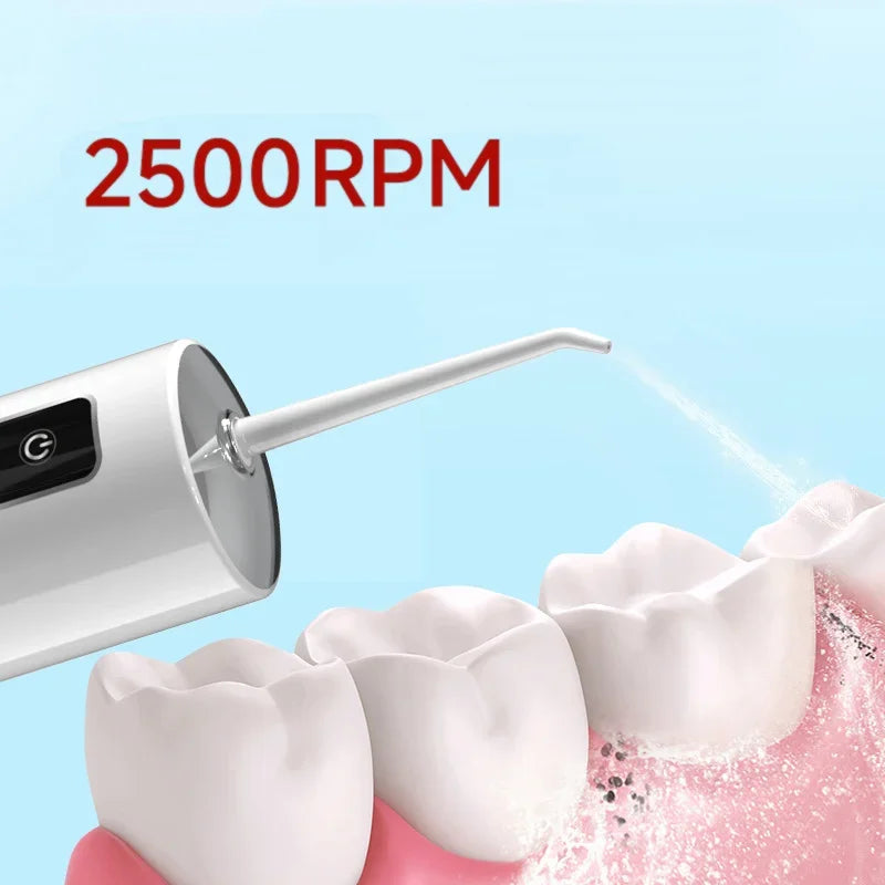 Portable Innovative Electric Dental Irrigator Water Flosser High Pressure Water Thread Ultrasonic Cleaner Teeth Cleaning Tools