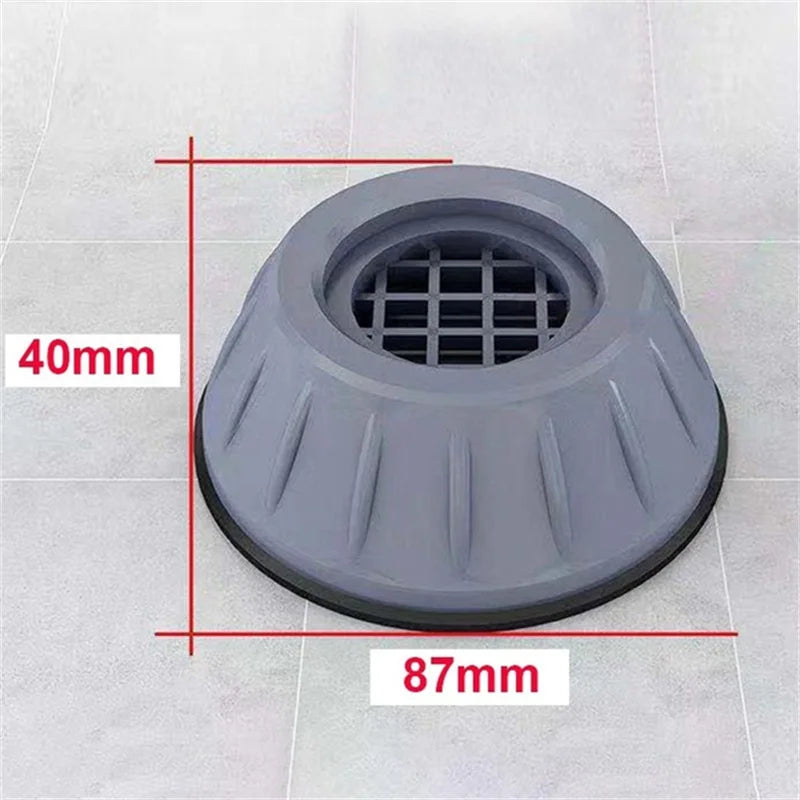 Anti Vibration Feet Pads Rubber Legs Slipstop Silent Skid Raiser Mat For Washing Machine Support Dampers Stand Accessories