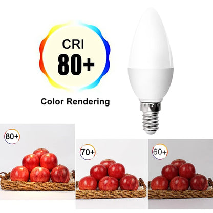 10pcs E27 E14 Led Bulb 220V Candle Bulb Energy Saving Lamp 3W 6W 9W 12W Led Chandelier Light Spotlight Led for Home Decoration