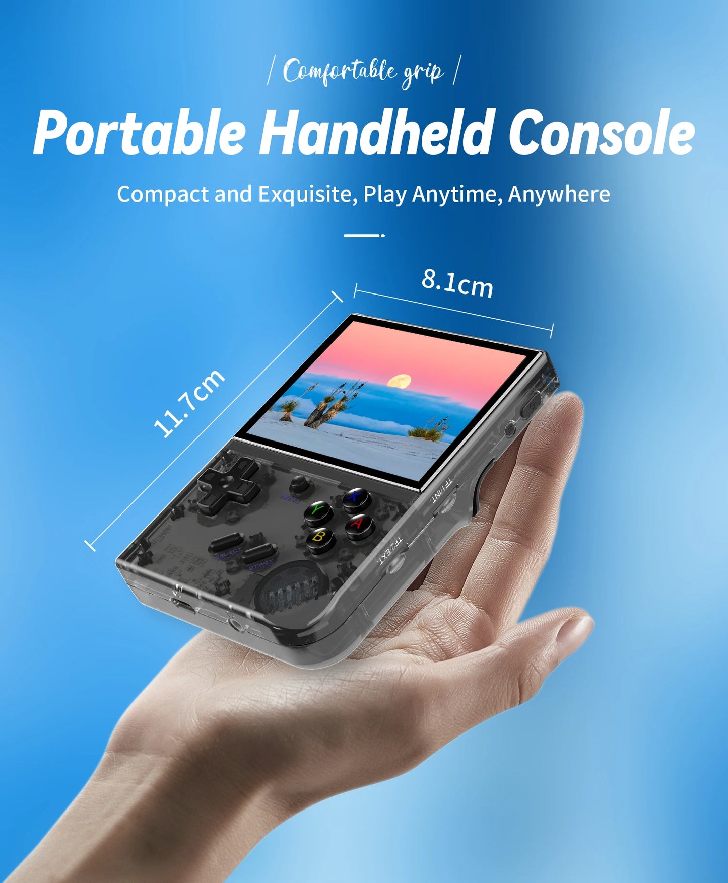 ANBERNIC RG35XX/RG35XX PLUS/RG35XX H Handheld Game Player  3.5″ IPS 640*480 Screen Portable Video Game Player Christmas Gifts