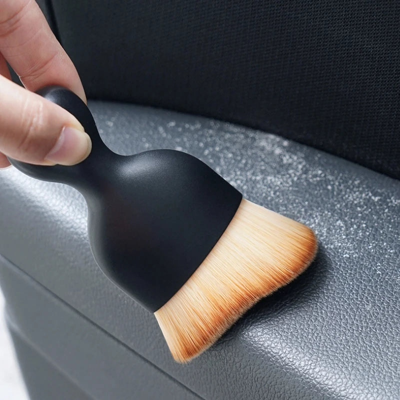 Car Interior Cleaning Tool Air Conditioner Air Outlet Cleaning Artifact Brush Car Brush Car Crevice Dust Removal Car Detailing