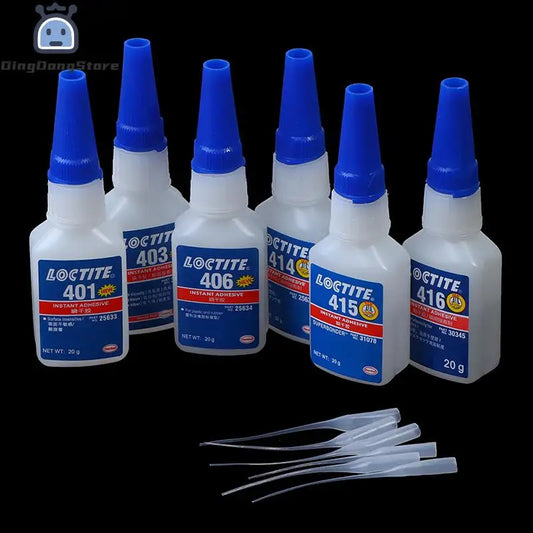 20ml Quick Dry 401/403/406/414/415/416 Universal Adhesive Stronger Super Glue Multi-Purpose Glue Repair Tools Self-Adhesive