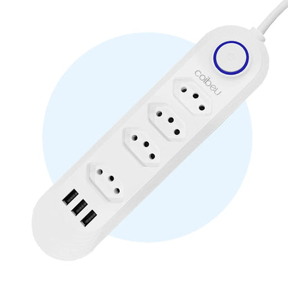 2M 110-220V USB Power Outlet Extension USB TYPE-C USB USB Power Plug