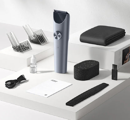 Xiaomi Mijia Hair Clipper 2 Hair Trimmer Professional Beard Cut Machine IPX7 Waterproof Wireless Haircut Machine Mijia Clipper 2