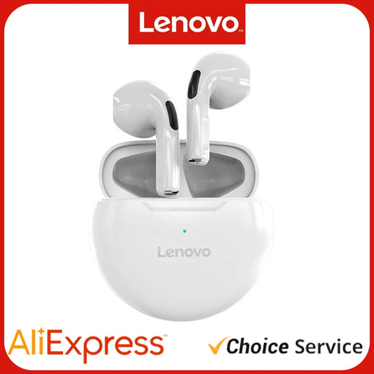 Lenovo HT38 TWS Bluetooth 5.0 Earphone Mini Wireless Earbuds with Mic for iPhone Xiaomi Sport Stere Headphone Long Standby