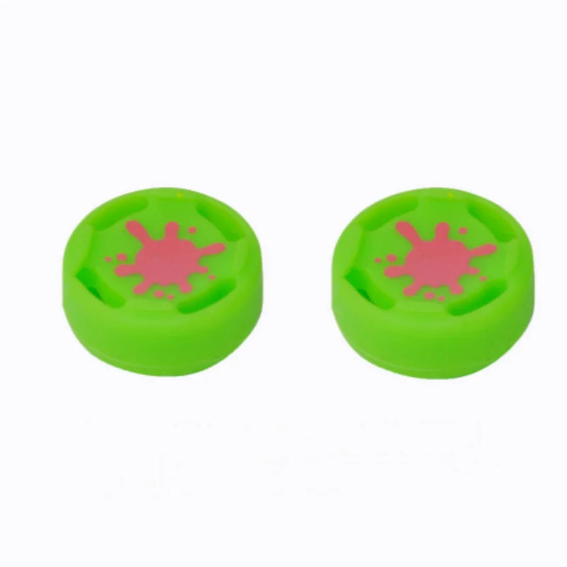 2pcs Silicone Analog Thumb Stick Grips Caps for Nintend Switch NS Oled Lite Controller Sticks Cap Skin for Joy Con Game Cover