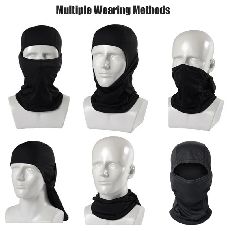 Tactical Camouflage Balaclava Hat Cycling Full Face Mask Outdoor Sports Hunting Hiking Ski Mask motorcycle Helmet Inner Cap