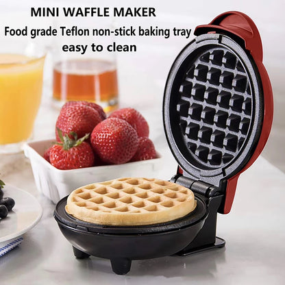 Multi-Function Pie Stop Plug Powered Waffle Maker Double-Sided Heating Breakfast Roaster