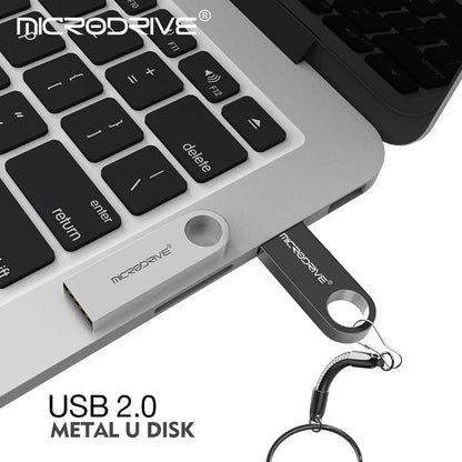 USB flash drive pendrive 4GB 8GB 16GB 32GB 64GB 128gb waterproof Metal Key pendrive Memory Stick flash disk