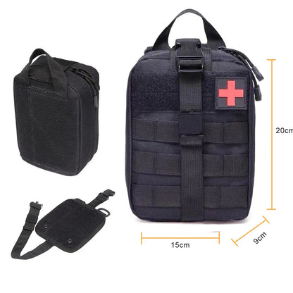 Tactical Military First Aid Kit Tourniquet Molle Survival Set Pouch Nursing Holder Medical Gear Scissors Bag Outdoor Equipment