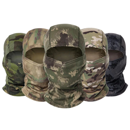 Tactical Camouflage Balaclava Hat Cycling Full Face Mask Outdoor Sports Hunting Hiking Ski Mask motorcycle Helmet Inner Cap