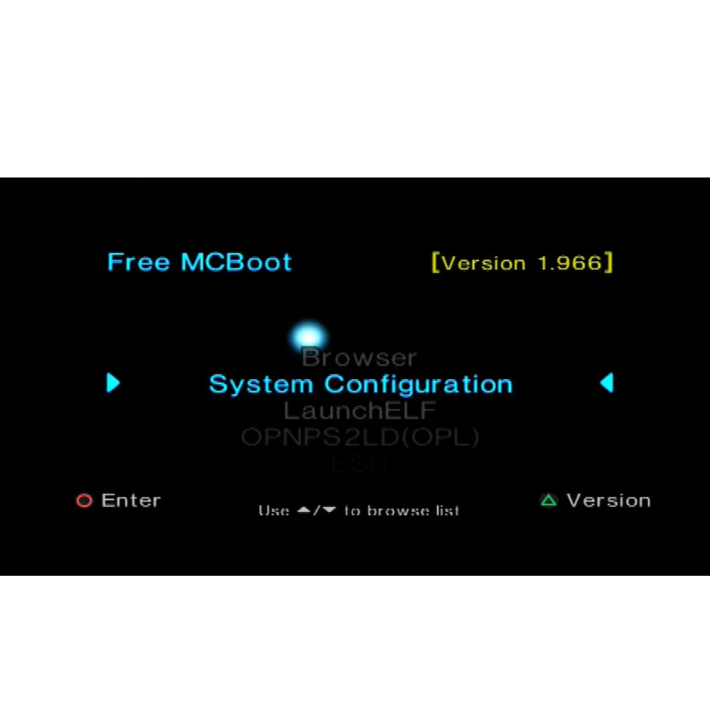 Bitfunx Free McBoot v1.966 8MB/16MB/32MB/64MB Memory Card for PS2 FMCB Version 1.966