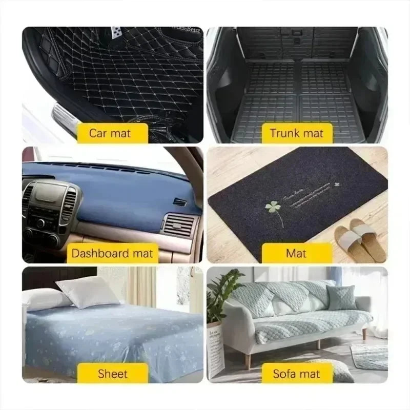 Wholesale Double Faced High Adhesive Fixing Stickers Carpet Pad Dashboard Mat Fixed Patch Home Floor Anti Skid Grip Tape Sticker