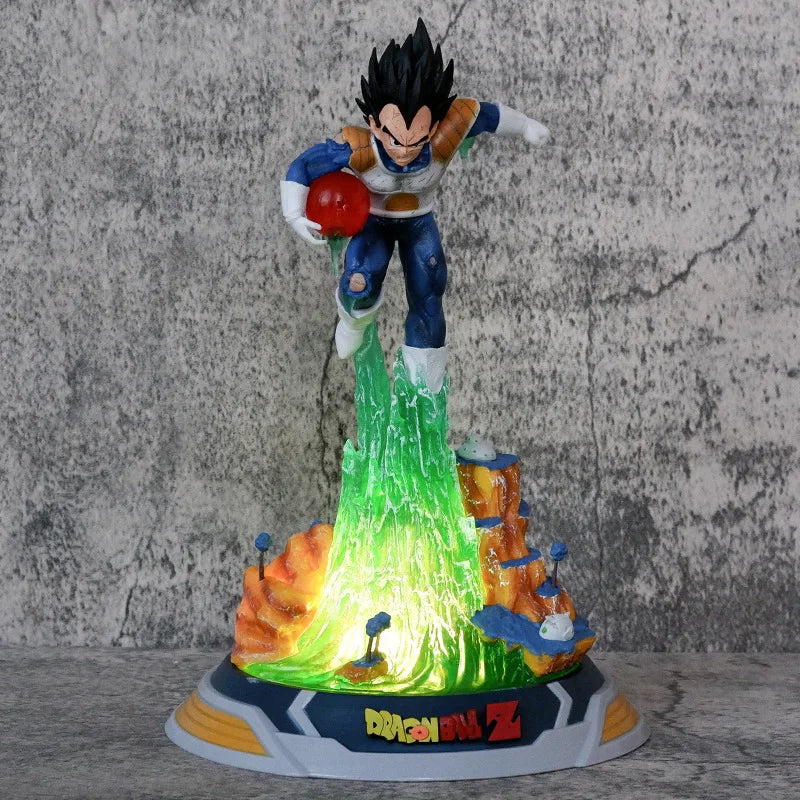 Figura de Dragon Ball Z Majin Vegeta, modelo de colección de juguetes, 20cm