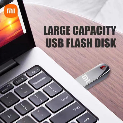 Xiaomi 3.0 U Disk 2TB Metal High Speed Portable Pen Drive Computer Interface Waterproof 1TB Memory USB Flash Disk TYPE-C Adapter