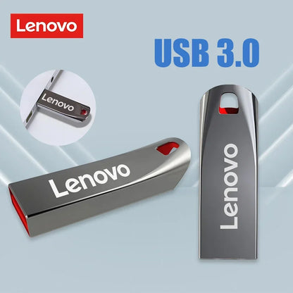 Lenovo 2TB Usb 3.0 Flash Drives High Speed Metal Pendrive 1TB 512GB 256GB Portable Usb Drive Waterproof Memoria Usb Flash Disk