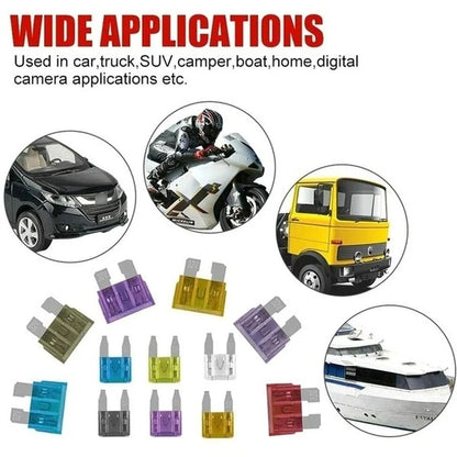 Car Fuse Blade Fuse Kit Fuses Automatic Truck Blade The Fuse Insurance Insert Insurance of Xenon Piece Lights Auto Accessories