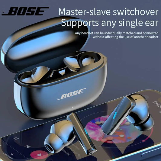 Original toBOSE Mate 50 Wireless Bluetooth Headset Touch Control Mic Earbuds  Headphones Noise Cancelling Bluetooth Earphones