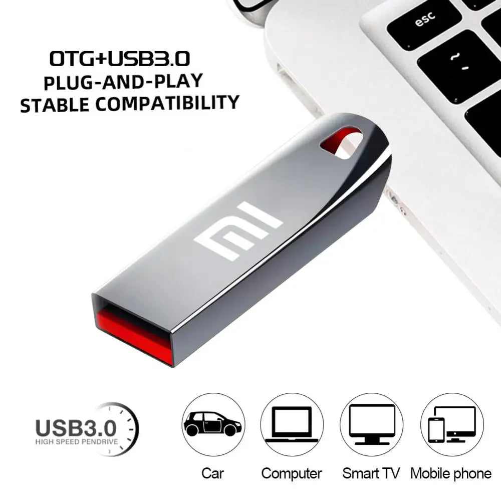 2023 New Xiaomi USB 3.0 Flash Drives 2TB High Speed Pen Drive 1TB Metal Waterproof Usb Pendrive 512GB TYPE-C Memoria Usb Stick