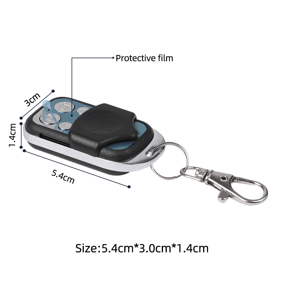 Smart Copy Duplicator 433mhz Remote Control 4 Button Electric Garage Door Gate Remote Cloning 433.92 MHz Transmitter