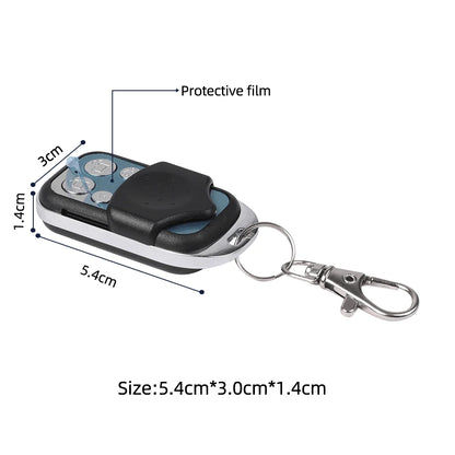 Smart Copy Duplicator 433mhz Remote Control 4 Button Electric Garage Door Gate Remote Cloning 433.92 MHz Transmitter