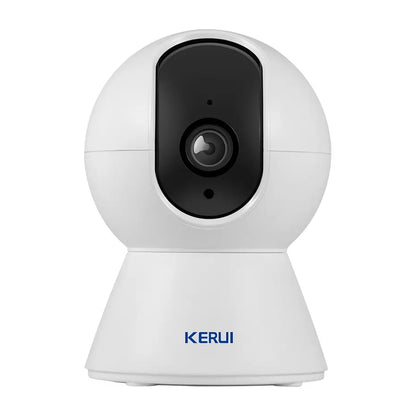 KERUI 3MP Tuya Smart Mini WiFi IP Camera Indoor Wireless Home Security AI Human Detect CCTV Surveillance Camera Auto Tracking